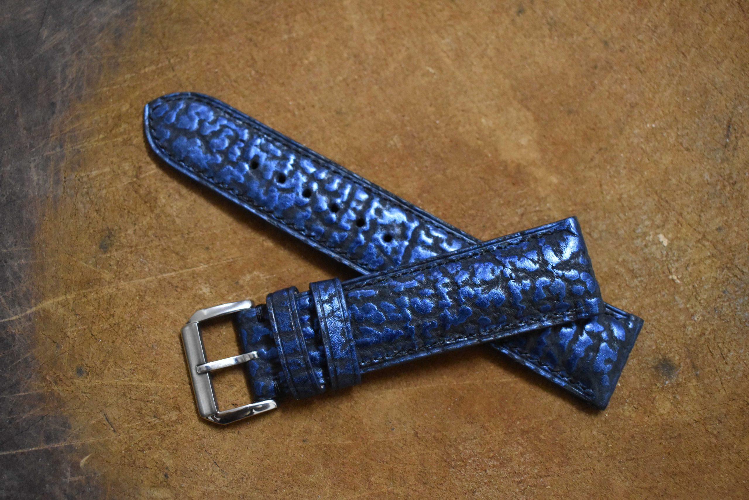 blue shark watch strap