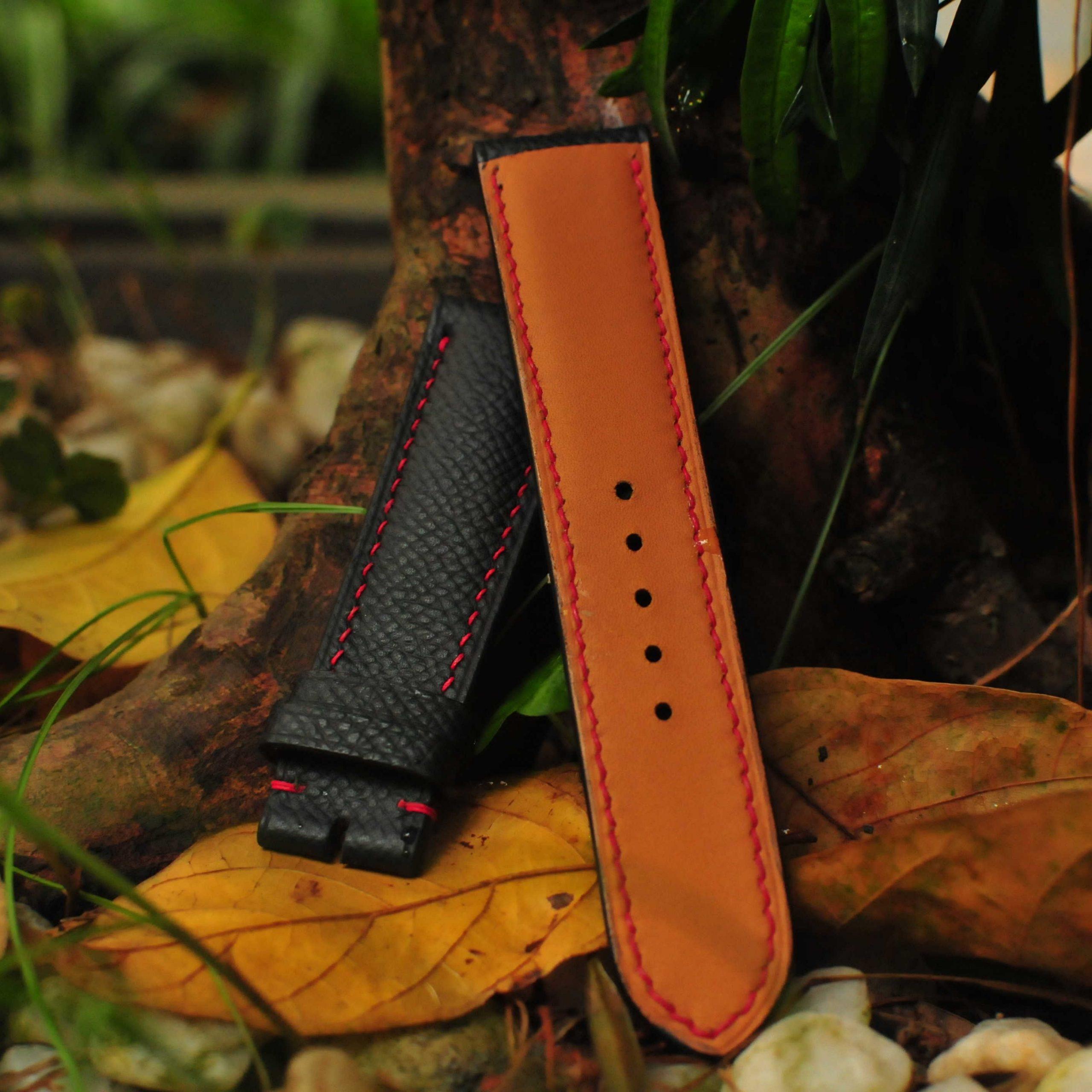 Bespoke EPI Leather Watch Strap Handmade E01 - Hephakee
