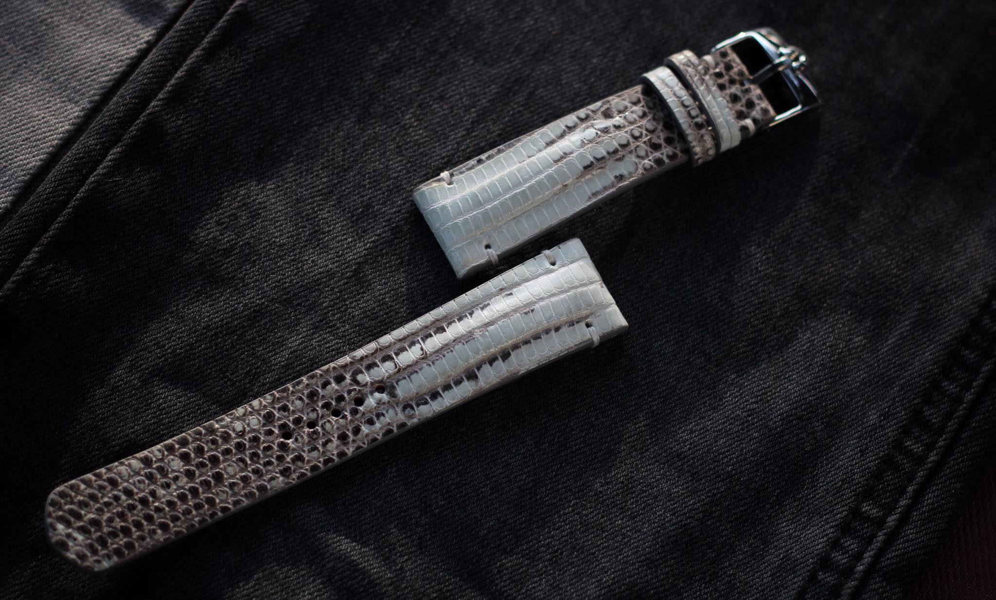 orinoco strap white leather