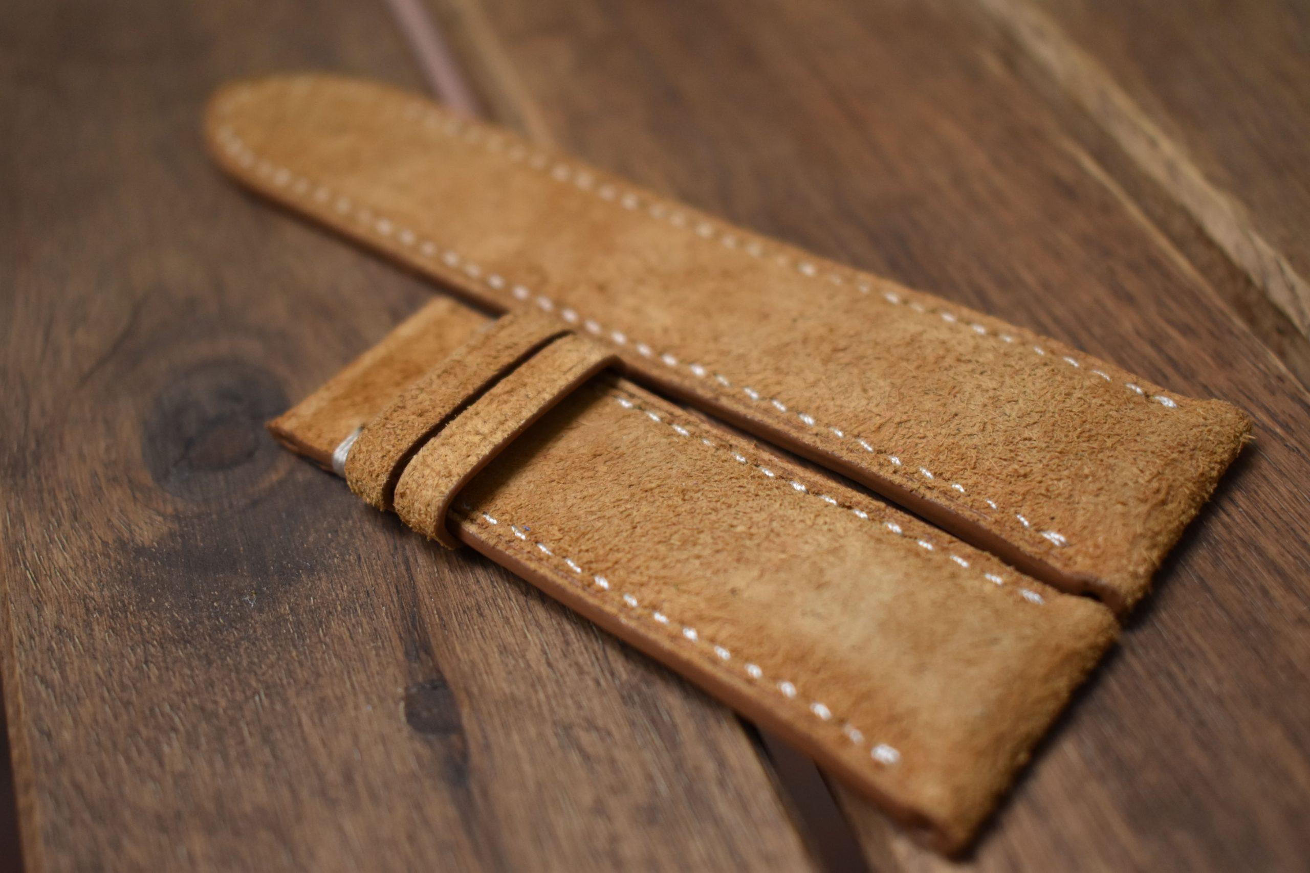 bespoke leather watch straps