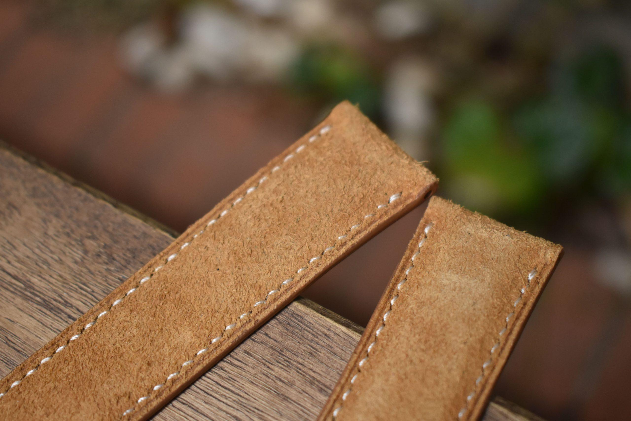 bespoke leather watch straps