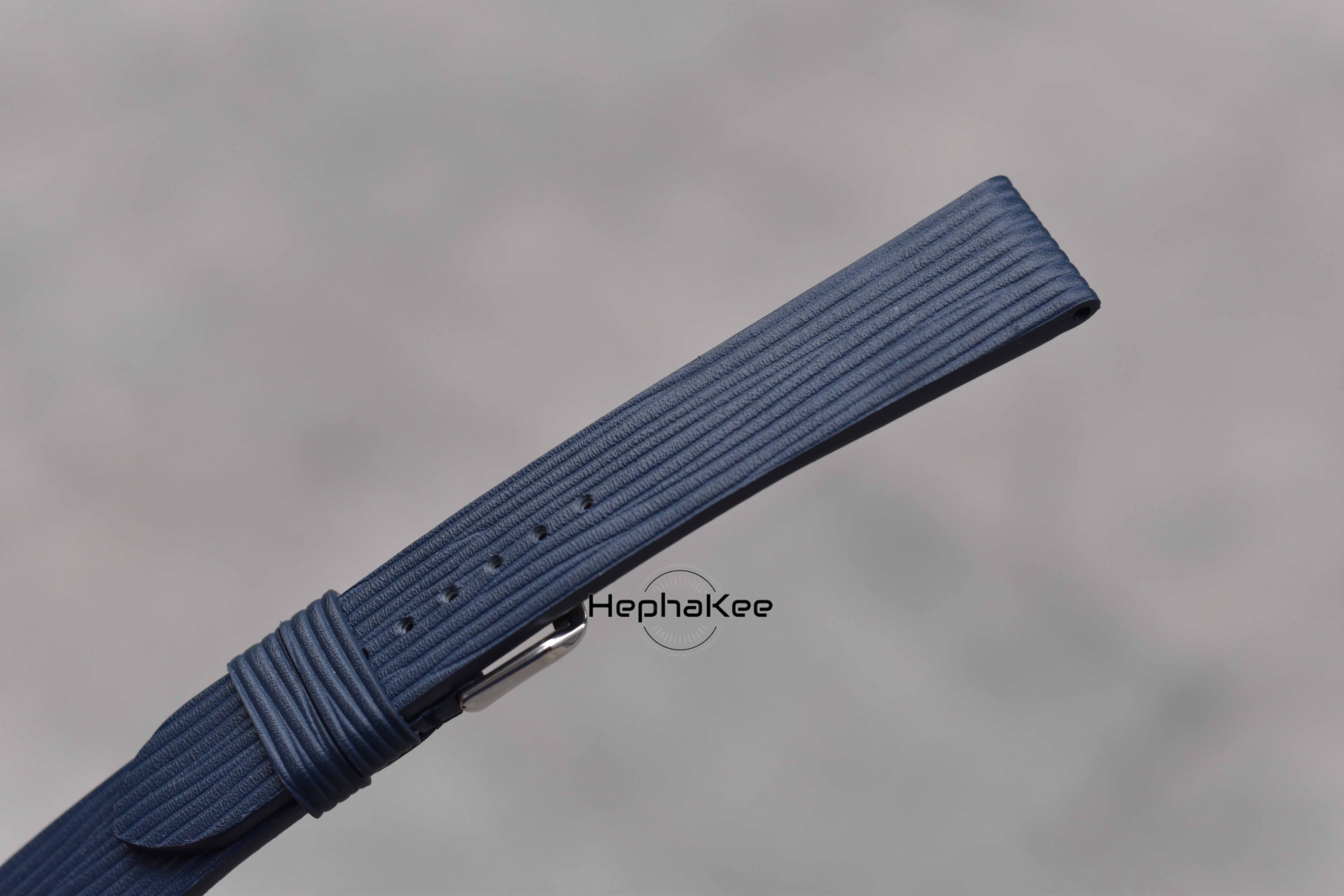 Bespoke EPI Leather Watch Strap Handmade E01 - Hephakee