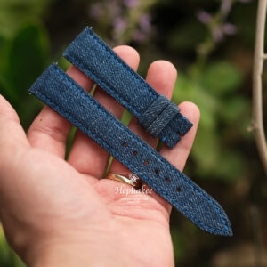 Bespoke Jean Canvas Watch Strap, Watch Bands CV09