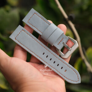 Bespoke Grey Cow Leather Watch Strap CH77