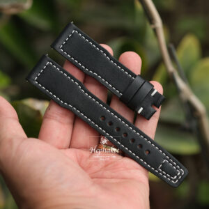 Black Cow Leather IWC Pilot Watch Strap CH79